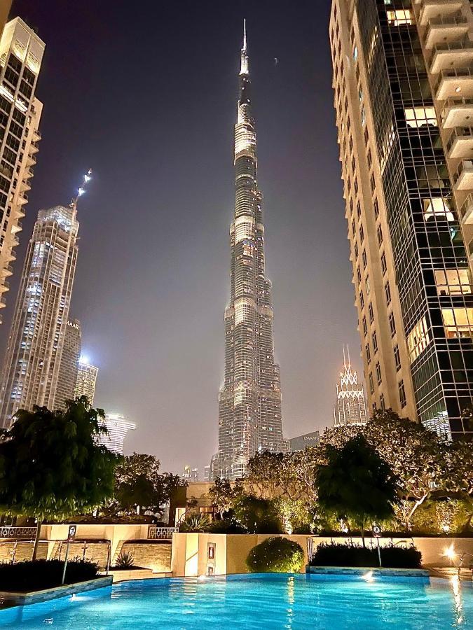 Spectacular Burj & Fountain View - Luxurious 3 Bedrooms & Maids Room - The Residences ดูไบ ภายนอก รูปภาพ