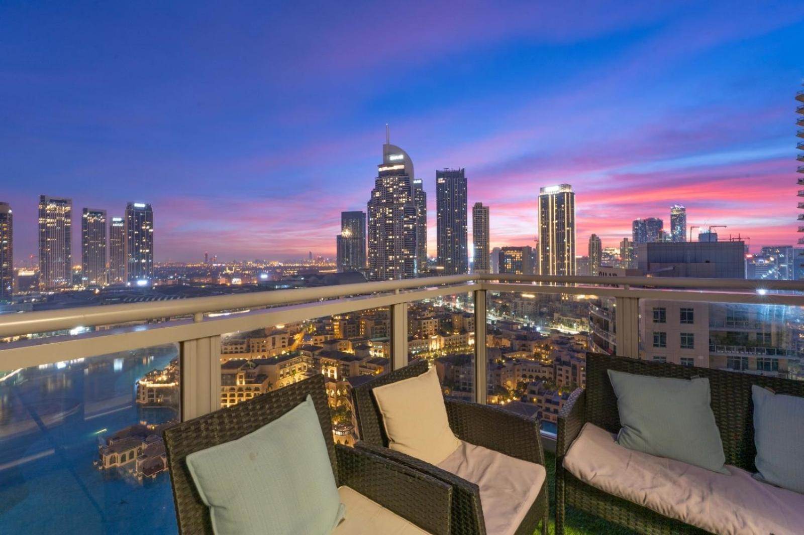 Spectacular Burj & Fountain View - Luxurious 3 Bedrooms & Maids Room - The Residences ดูไบ ภายนอก รูปภาพ
