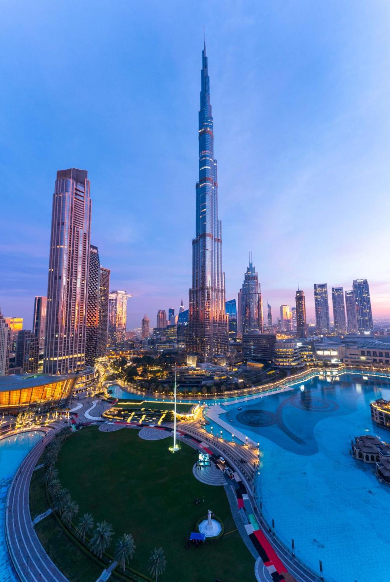 Spectacular Burj & Fountain View - Luxurious 3 Bedrooms & Maids Room - The Residences ดูไบ ภายนอก รูปภาพ